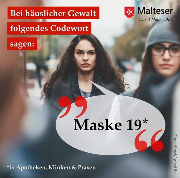 Codewort "Maske 19" Plakat Codewort "Maske 19"