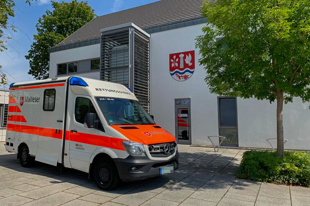 Außenansicht Rettungswache Gostau