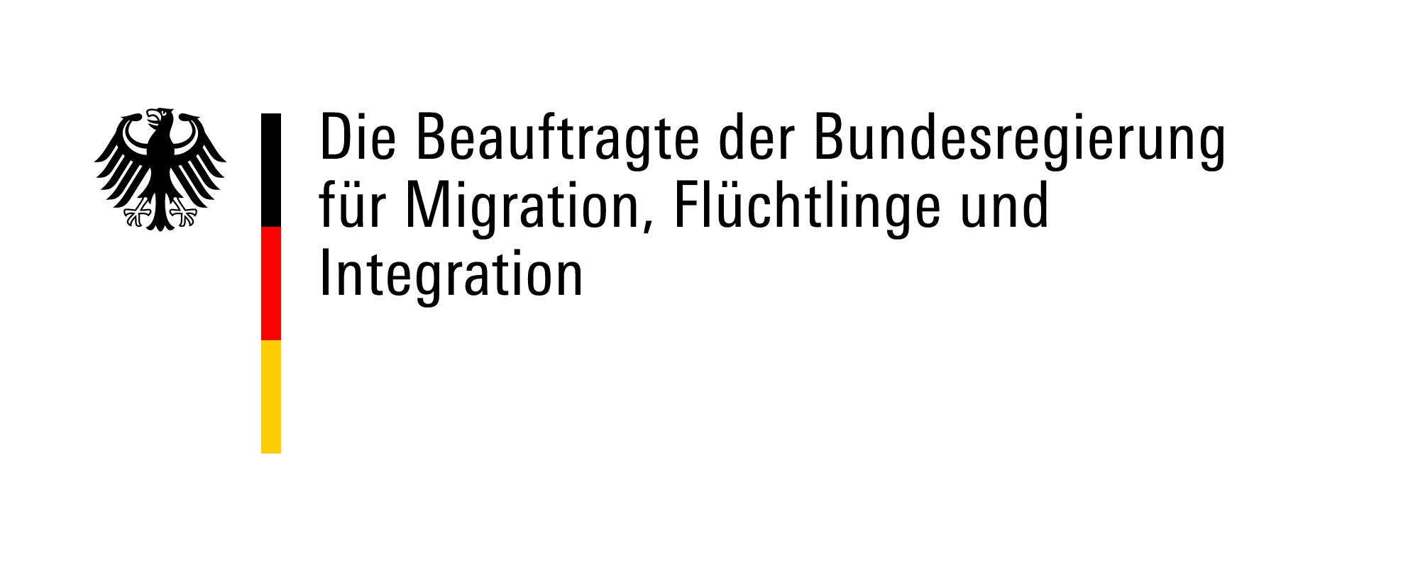 Logo Beauftragte der Bundesregierung für Migration, Flüchtlinge und Integration